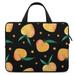 LAKIMCT Cute Simple Peaches Laptop Bag Computer Bag Briefcase Messenger Bag Waterproof Laptop Case for Work 12 inch