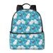 Cute Cartoon Sheep Pattern Shoulder Backpack Laptop Tablet for Sport Travel Bag