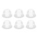 Almencla 6Pcs Earbuds Tips Cap Earbuds Covers Silicone Ear Tips Soft Replacement Earpads for in Ear Headphone in Ear Earphones Clear Inner 1.5mm