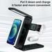 4-in-1 Wireless Charger with Desk Lamp Fast Charging 15W Cell Phone Vertical Wireless Charging Wireless Charger With Desk Lamp For Fast Charging 15W Mobile Phone Vertical Wireless Charging