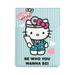 Hello Kitty Leather Laptop Sleeve Slim Protective Case Waterproof Cover Bag for 13 Inch Notebook Computer