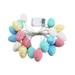 Hirigin Easter LED String Light Colorful Eggs Fairy Lamp Festival Party Bedroom Decoration