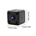 Mini Secret Camera Full HD 1080P Home Security Camcorder Night Vision Micro Cam Motion Detection Video Voice Recorder Equipped With Camera Specific 32G Memory Card Mini 2.4GHZ Wifi IP Camera Infrared