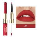 Awdenio Deals 2 IN 1 Lip Liner & Liquid Lipstick Red Lip Liner and Lipstick Lip Stain Crayon Gift for Women Long Lasting 24 Hour Matte Color Stay Lipstick Gloss with Lip 5ml