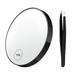 Wattne 10X Magnifying Mirror with 2 Suction Cups - 3.5in Makeup Mirror with 10X Magnification Magnified Makeup Mirror Portable Handheld Cosmetic Mirror and Tweezers Set for Travel Makeup Bathroom