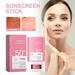 Gzwccvsn SPF50 Moisturiser Sunscreen Stick Donâ€™t Let The Sun Damage Your Skin Rose Sunscreen 20g Body Face Sunscreen Moisturizer Travel