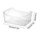 Lhked Large Deep Plastic Storage Bin With Handle For Bathroom/Vanity Organization - Countertop Makeup Organizer - Organization For Shelf Cabinet And Closet Decor Makeup Organizer Clearance