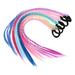 Hair Extension Ponytail Fashion Braided Wig Dreadlocks Ribbons Hallowen Costume Girl Accessories Cosplay Child