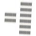 4pcs 4 Double Ended Eye Shadow Stick Cosmetic Brush Lipstick Brush Applicator Eyeliner Brush Eye Shadow Brush Mini Lipstick Eyeshadow Applicators Miss Toolkit Sponge Make up