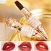 WMYBD Clearence!Queen S Scepter A Tri-Color Lipstick Non-Fading Non-Stick Lipstick Moisturizing Moisturizing Non-Staining Lipstick Queen S Scepter Luxury Lipstick Gifts for Women