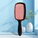 ELES Fluffy Styling Net Personal Comb Hair Smoothing Honeycomb Hole Comb Massage Comb Hollow Comb Womens Curly Hair Comb
