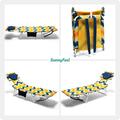 Portable Beach Lounge Chair Foldable Reclining Beach Chairs