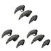 30 Pcs Men s Rings Masquerade Siouxxie Halloween Claws Fake Nails Mens Paw Finger Gothic Crystal Metal Man