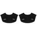 Set of 2 Hair Accessories Silicone Hair Cloak Rubber Cutting Collar Barber Cape Haircut Shoulder Pad Shawl Hair Neck Guard Silica Gel