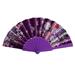 Dance Wedding Party Lace Silk Folding Hand Flower Fan Office Tools Practical Holiday Gifts Festival