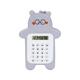 Anuirheih Scientific Calculators for Students Cute Bear Calculator Office Supplies Basic Button Battery Powered Handheld Calculator Schools (Gray)