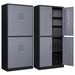 Storage Cabinets With Doors And Shelves 71 Metal Garage Storage Cabinet With Locking Doors Garage Storage Cabinets Adjustable Layers Shelves For Home Gym bathroom kitchen office Storage Cabinets