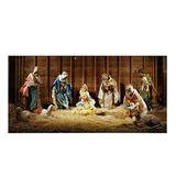 WQJNWEQ Gifts on Sales Nativity Garage Door Banner Nativity Scene Murals Garage Decorations Cover Extra Large Merry for Photo Xmas Christmas Tree Party