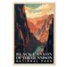 Black Canyon National Park National Parks Wall Poster Black Canyon National Park Wall Art Abstract Nature Landscape Forest Wall Art Pictures for Bedroom Office Living Room 11 x14