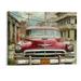 BCIIG Car Wall Art - Teen Room Decor Boys Bedroom Decor Cool Wall Art Cool Posters for Boys Room Red Car Picture Modern Artwork for Bedroom Home Man Cave Decorations Painting unFramed 20 x16