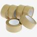 CNKOO Brown Packing Tape Kraft Paper Tape Brown Gummed Tape 1.89 Inch x 55 Yards 6 Pack