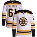 Pat Maroon Men's adidas White Boston Bruins Away Primegreen Authentic Custom Jersey
