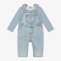 Levi's Boys Blue Denim Dungaree Set