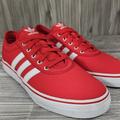 Adidas Shoes | Adidas Adi Ease Red White Skaboarding Shoes-Hq6437-Men's Size 11.5 New | Color: Red | Size: 11.5