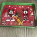 Disney Dining | Disney Colorful Holiday Tray Featuring Minnie, Mickey Pluto,Friend Brand New | Color: Green/Red | Size: 16 X 12 X 2