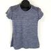 Columbia Tops | Columbia Crew Neck Active Tee Women's Small Short Sleeve Jersey Knit Athletic | Color: Blue/Gray | Size: S