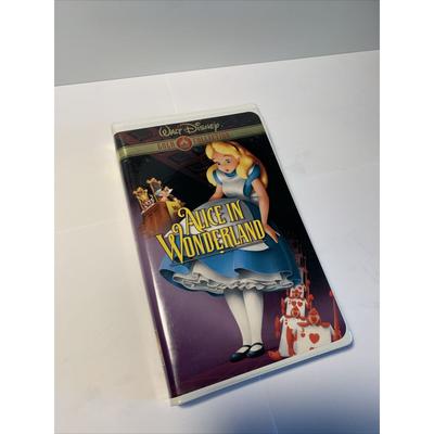 Disney Media | Disney Alice In Wonderland (Vhs, 2000, Gold Collection Edition) | Color: Gold/Red/Tan | Size: Os