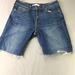 Levi's Shorts | Levis 515 Cut Off Jean Short 12 Womens Dark Blue Denim Casual #1127 | Color: Blue | Size: 12