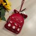 Disney Bags | Disney Minnie Red Sequin Wristlet / Fanny Bag | Color: Red/White | Size: Os