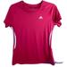 Adidas Tops | 2/$20 Adidas Active Top Hot Pink Size Small | Color: Pink/Red | Size: S