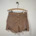 American Eagle Outfitters Shorts | American Eagle | Distressed Ripped Shorts | Color: Brown/Tan | Size: 6