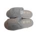 Jessica Simpson Shoes | Jessica Simpson Womens Sm Gray Plush Soft Slide On Slippers | Color: Gray | Size: Small (6/7)