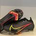 Nike Shoes | New Nike Vapor 14 Elite Fg Black Soccer Cleat Men's Size 4/ Wmns 5.5 Cq7 | Color: Black/Red | Size: 4