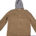 Levi's Jackets & Coats | Levi's Jacket, Brown Sherpa Lined Zip/Snap Hoodie Trucker Denim, Men's Medium | Color: Tan | Size: M