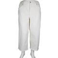 Madewell Jeans | Madewell | Perfect Vintage Wide-Leg Crop Jean In Tile White Women's Plus 22w | Color: Cream/White | Size: 22w