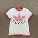 Gucci Tops | Authentic Gucci Women’s Tee Xs | Color: White | Size: Xs