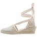 Anthropologie Shoes | Ilse Jacobsen Gold Espadrilles | Color: Gold/Tan | Size: 8