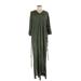 Angie Casual Dress: Green Dresses - Women's Size Large