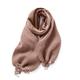 BISONBLUE Scarf Shawl Scarves Women Mens Shawls Double Sided Solid Color Scarf For Women'S Winter Fashion Cashmere Tassels For Warmth 20