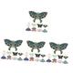 SOIMISS 40 Pcs Butterfly Enamel Brooch Costume Jewelry Decorative Shawl Clip Pañuelos Para Mujer Cool Horror Lapel Pin Clothes Pin Animal Pin Miss Alloy Scarf Fine