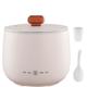 1.8L Rice Cooker Small, Mini Electric Rice Cooker with Non-Stick,Mini Rice Cooker for 1-2 People, 4 lticooker Functions to Make Rice, Soup, Porridge,Shabu Shabu,Pink,1.8L