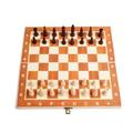 Chess Board Set Chess Game Chess Folding Wooden Magnetic Chess Set with Internal Storage Chess Board Collection Portable International Chess Set Chess Boards