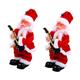 Vaguelly 2 Pcs Santa Claus Christmas Toys Electric Plush Toy Christmas Electric Dancing Santa Christmas Decor Santa Toy Ornament Christmas Plaything Music Elder Fabric Red Doll