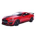 EEASSA car model car decoration For Fo&rd 1/18 alloy car model simulation car model toy sports car model car toy model ornaments (Color : Red)