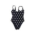 Ashley Graham x Swimsuits For All One Piece Swimsuit: Black Print Swimwear - Women's Size 6