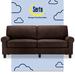 Serta at Home Serta Copenhagen 78" Sofa Couch for Two People w/ Pillowed Back Cushions & Rounded Arms Cotton/Polyester | Wayfair UPH2001373